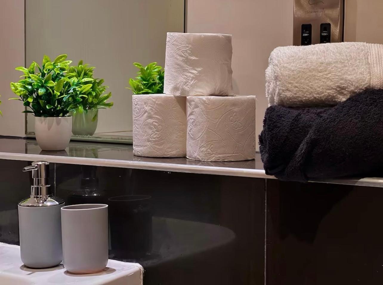Penthouse Gem, Central, Scenic Views, Stylish, Modern, City Centre 2Br シェフィールド エクステリア 写真